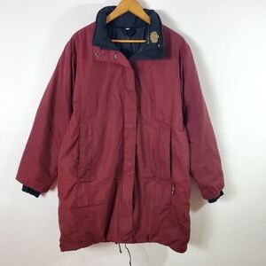 Kanuk Burgundy Puffer Coat